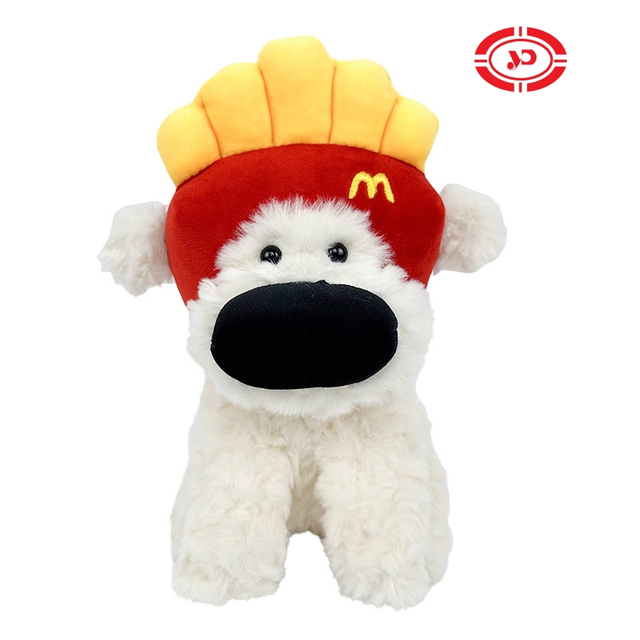 Custom Plush ကလေးလက်ဆောင်အတွက်ကာတွန်းခွေးကစားစရာအရုပ်
