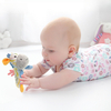 Brugerdefineret plysfyldt EN71 CE Soft Squeaker Baby h&aring;ndsving leget&oslash;j