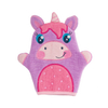 Bath Mitt Baby Hand Puppet Animal Design Custom Cotton Towel Mittens