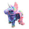 Boneka Mainan Unicorn Kartun Boneka Mewah Warna-warni Hadiah Pesta Anak