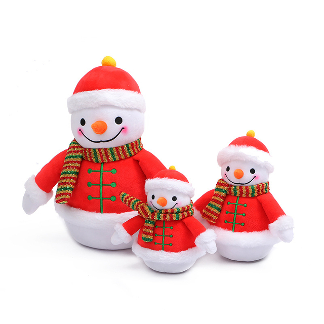 Božićna serija plišana punjena crtana Sonwman Toy Toy Doll za odmor