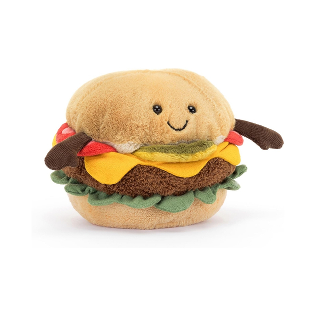Cibo delizioso hamburger morbido lussureggiante simulazione di bambini giocattoli regalo per bambini