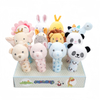 Baby Toy Set Plush Stuffed Cartoon Squeaky Hand Crank Child Sleeping Toys