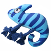 YD-BD027 Lizard Strip Kleurvolle Plush Groothandel Troeteldiergeskenk Hondespeelgoed met tou