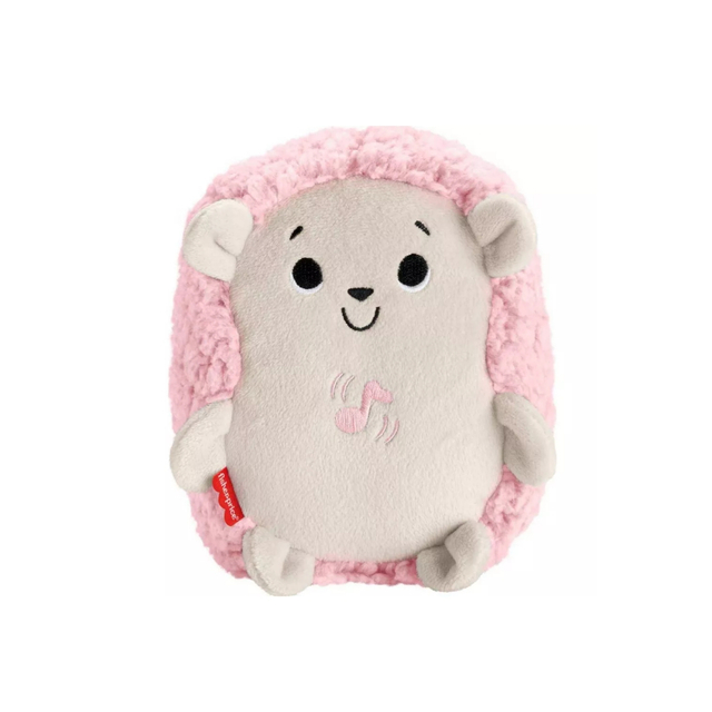 Fisher-Price calmando Vibes Hedgehog Sopurador de música suave Plush Baby Toys