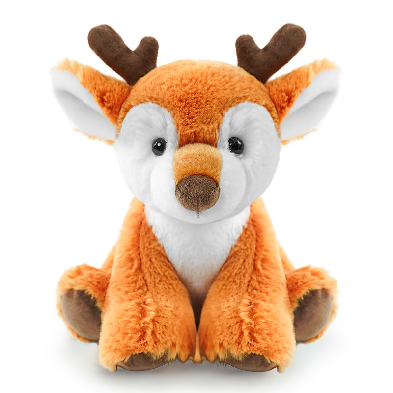 Cartoon Animal Series Velkoobchod plyšov&yacute;ch hraček na zak&aacute;zku Měkk&aacute; koala Ledn&iacute; medvěd Sika Deer Bull Panenka