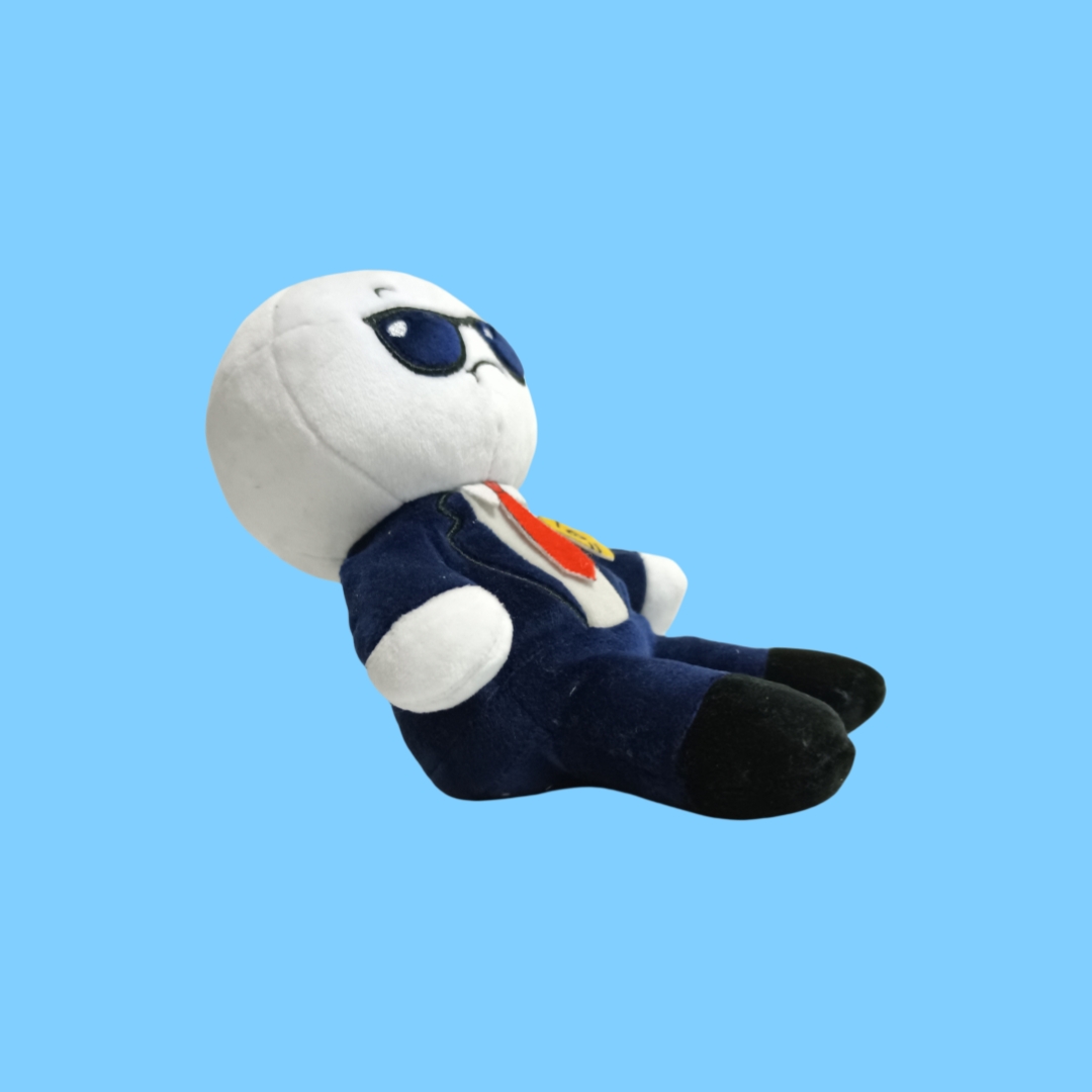 Mu&ntilde;eco personalizado de hombre esmoquin, juguete de regalo de felpa relleno suave