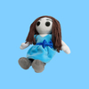 ตุ๊กตา Rag Plush Girl พร้อมของเล่นของขวัญผมเส้นด้ายขนสัตว์