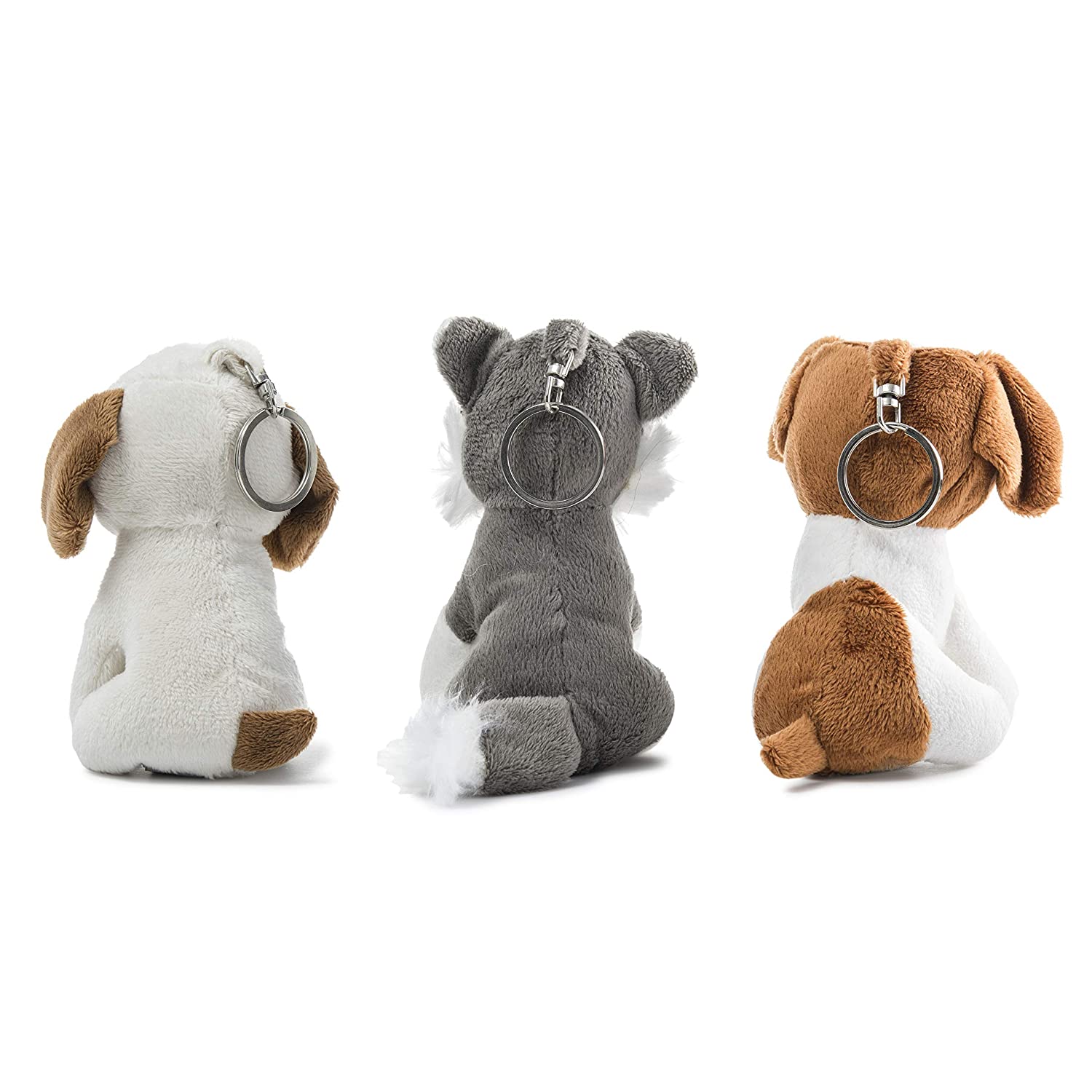 Plush Dog Animal Soft Stuffed Toy OEM Toy Keychain