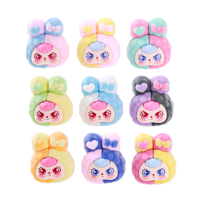 Custom Wholesale Plush Stuffed Cartoon Rabbit Blind Box Toy Gift