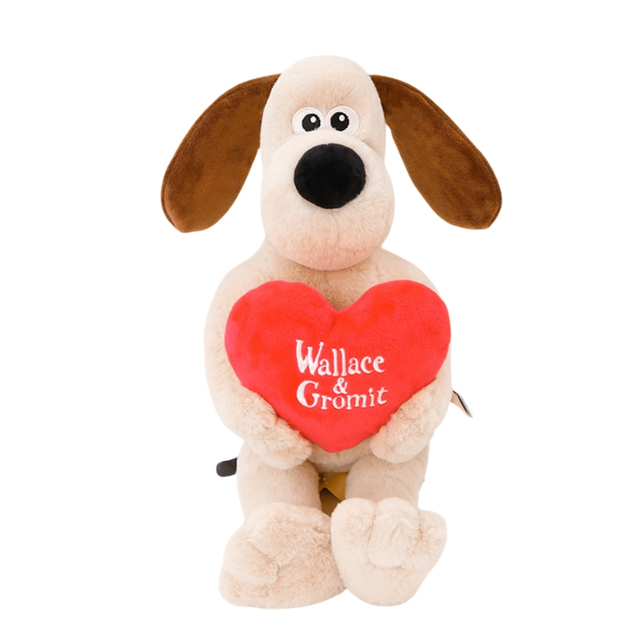 子供の誕生日プレゼントぬいぐるみぬいぐるみgromit犬のおもちゃのキーチェーン
