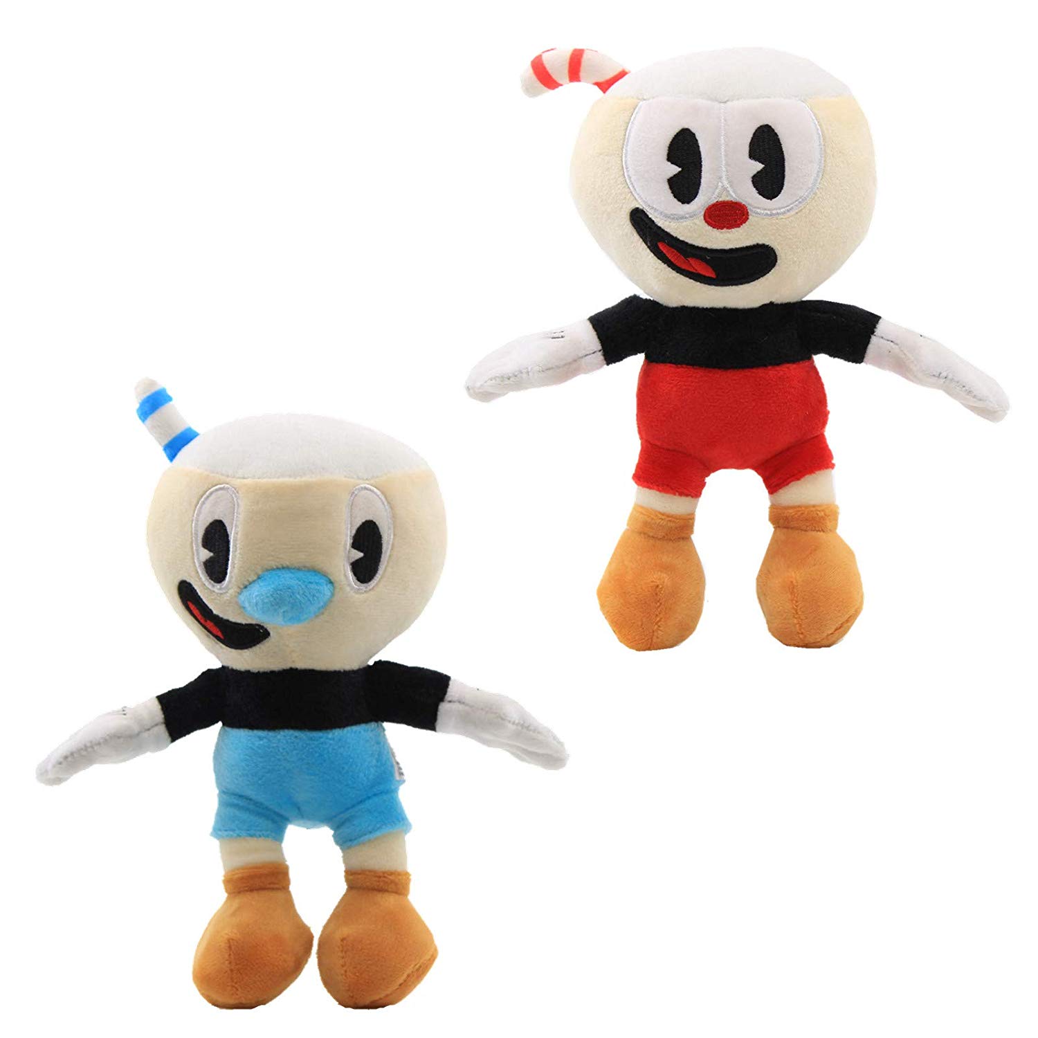 Jouets brod&eacute;s en peluche doux de poup&eacute;e en peluche de conception personnalis&eacute;e en forme de tasse de t&ecirc;te de tasse