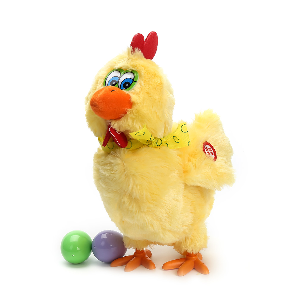 Electric Dancing Hen Plush Singing Toy Soft Regalo Manitlog Laruang Pambata