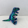 Mapambo ya Sherehe Plush Vilivyojazwa Reflective Zawadi ya Toy ya Tyrannosaurus Rex