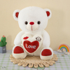 Boneca de pel&uacute;cia personalizada de alta qualidade, amor, urso de pel&uacute;cia, presente de dia dos namorados