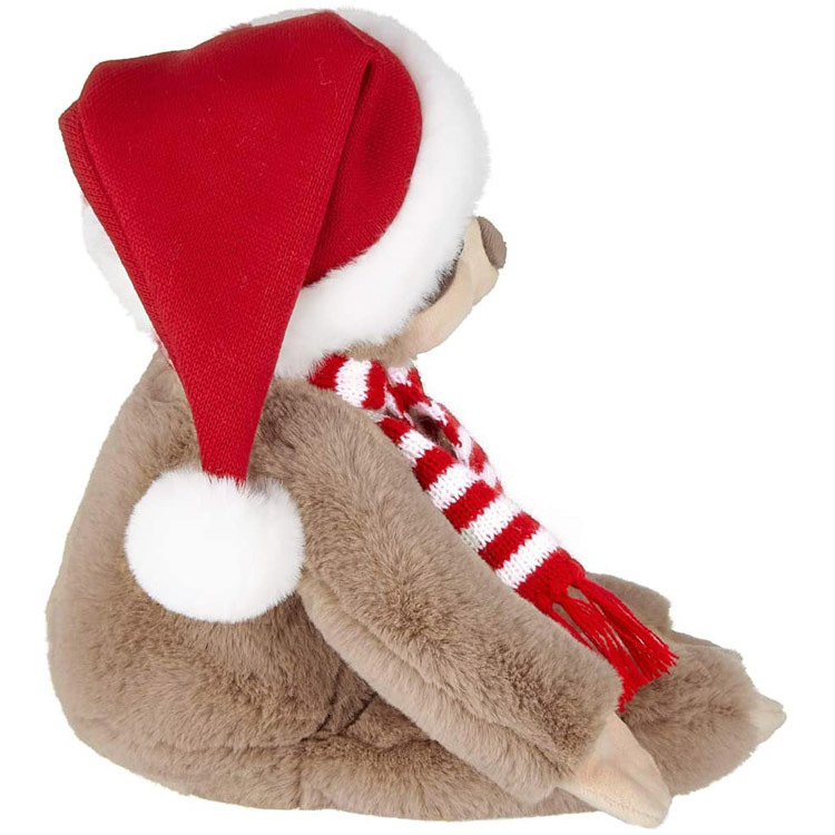 အရောင်းရဆုံး ခရစ္စမတ် Plush Stuffed Soft Sloth တိရစ္ဆာန်အရုပ်အရုပ်