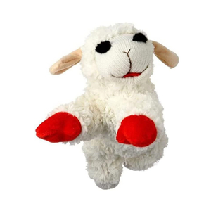 Hot Sell Lamb Chop M&auml;kk&eacute; plyšov&eacute; zvieratk&aacute; plnen&eacute; Squaker žuvacie hračky pre psov