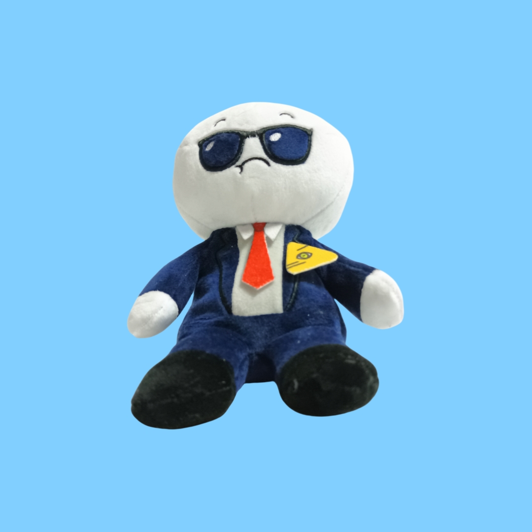 Mu&ntilde;eco personalizado de hombre esmoquin, juguete de regalo de felpa relleno suave