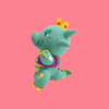 KK Dragon Imperator Rex Corona Doll Custom Plush Stuffed Animal Toy