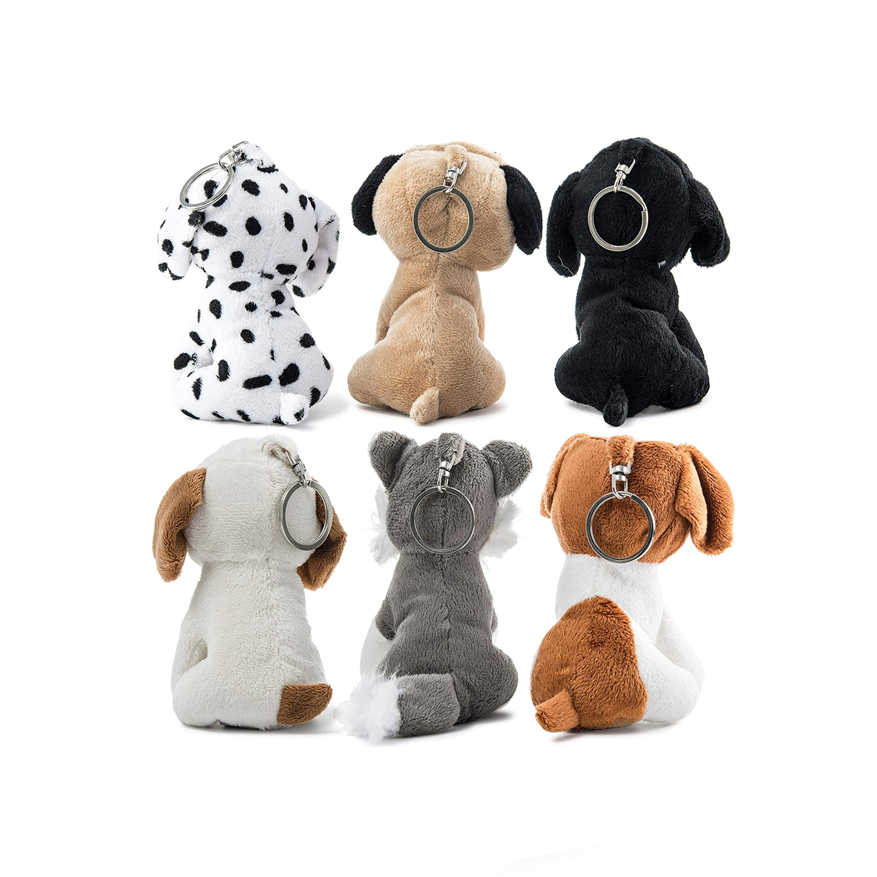 Plush Dog Animal Soft Stuffed Toy OEM Toy Keychain