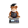Graduation Brown Teddy Bear Mollis Fuzzy Plush Gift Books