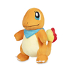 Jouet de cadeau de jeu doux en peluche personnalis&eacute; d'animal debout de dinosaure orange