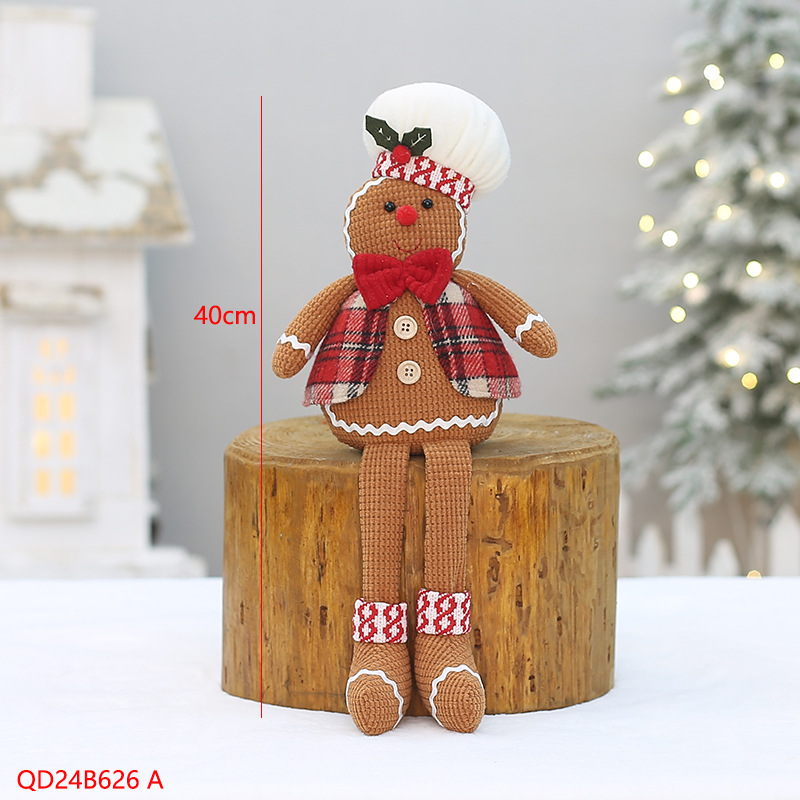 Nollag Plush Stuffed Gleoite Cosa Fada Ar&aacute;n Sins&eacute;ir Fear Br&eacute;ag&aacute;n C&oacute;caireachta