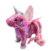 Boneka Mainan Unicorn Kartun Boneka Mewah Warna-warni Hadiah Pesta Anak