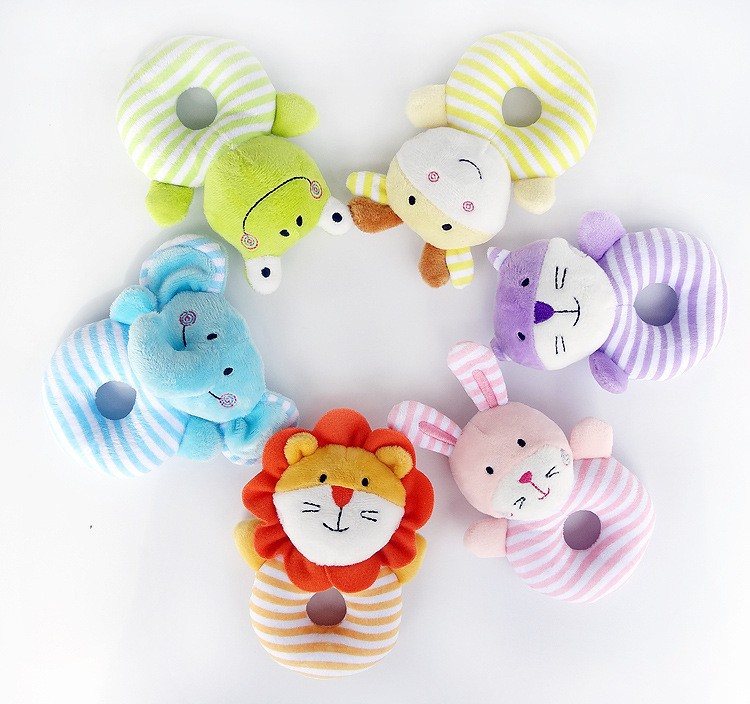 Manovella del burattino di mano dell'animale farcito della peluche su ordinazione del giocattolo del bambino dell'OEM