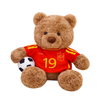 Wholesale Plush Stuffed Soft Fluffy Teddy Bear Toy Doll Gift na may Customized na Damit