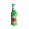 Juguete de encargo relleno suave de la felpa de la forma de la botella del perro con el chirriador
