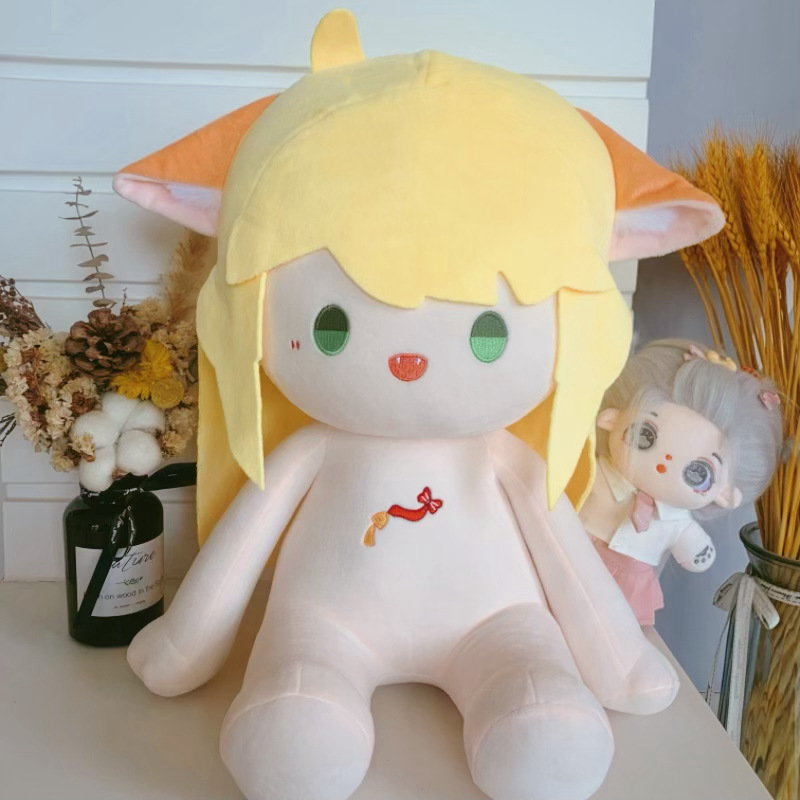 Anpassad plyschleksak fylld koreansk Kpop Idol Doll