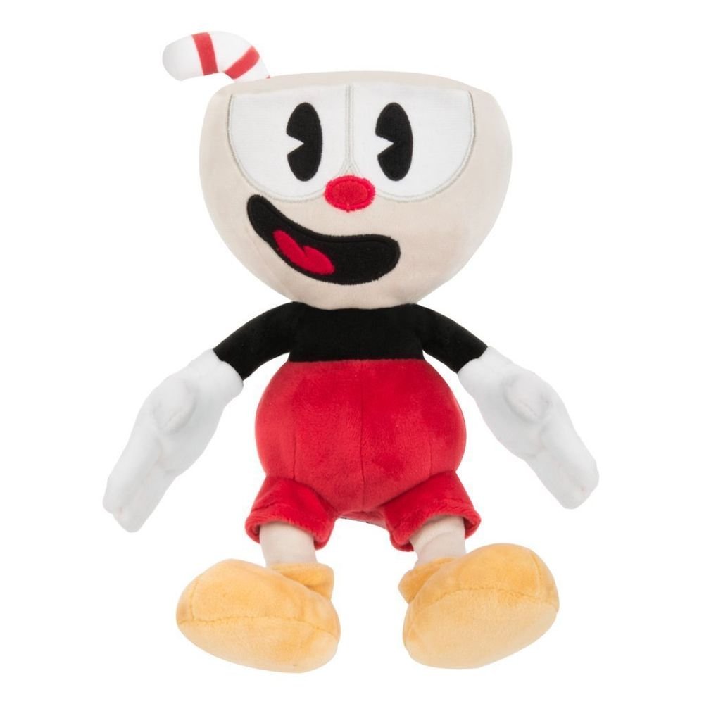 Jouets brod&eacute;s en peluche doux de poup&eacute;e en peluche de conception personnalis&eacute;e en forme de tasse de t&ecirc;te de tasse