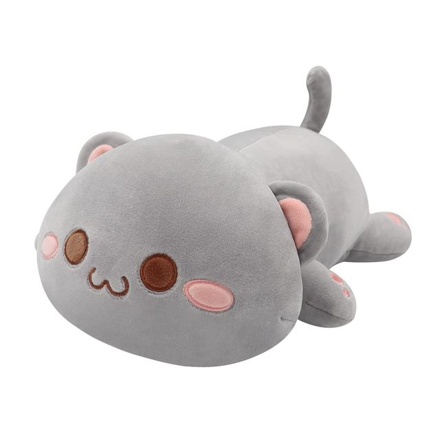 Søt kattunge plysj dyr klemmer pute anime katt myke leker