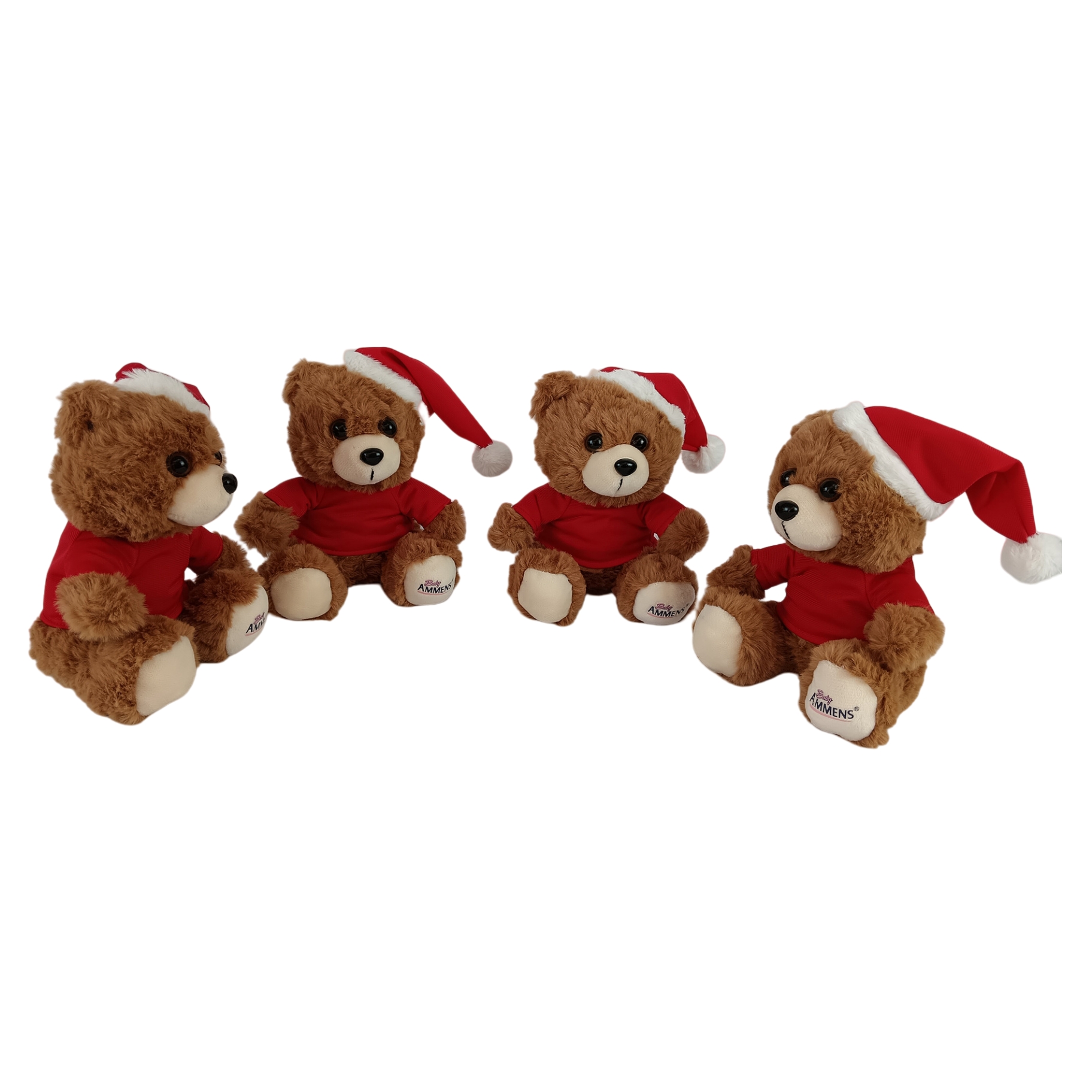 Anpassad julklapp plysch fylld s&ouml;t nallebj&ouml;rn leksaksdocka f&ouml;r flicka