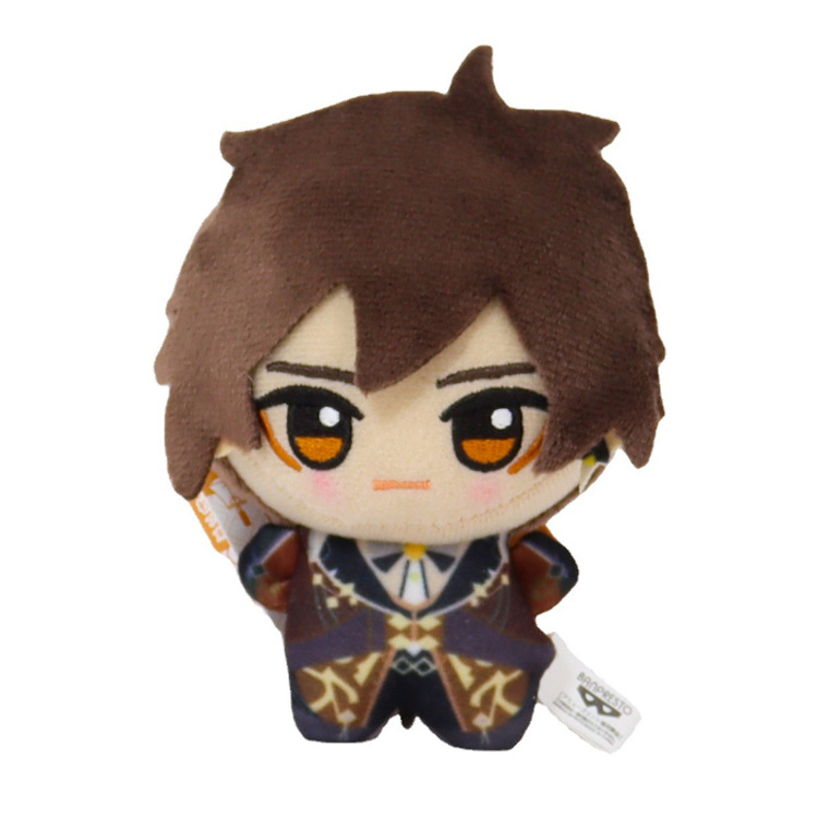 Genshin Animation Plush Stuffed Doll 10cm Cartoon Toy Keychain