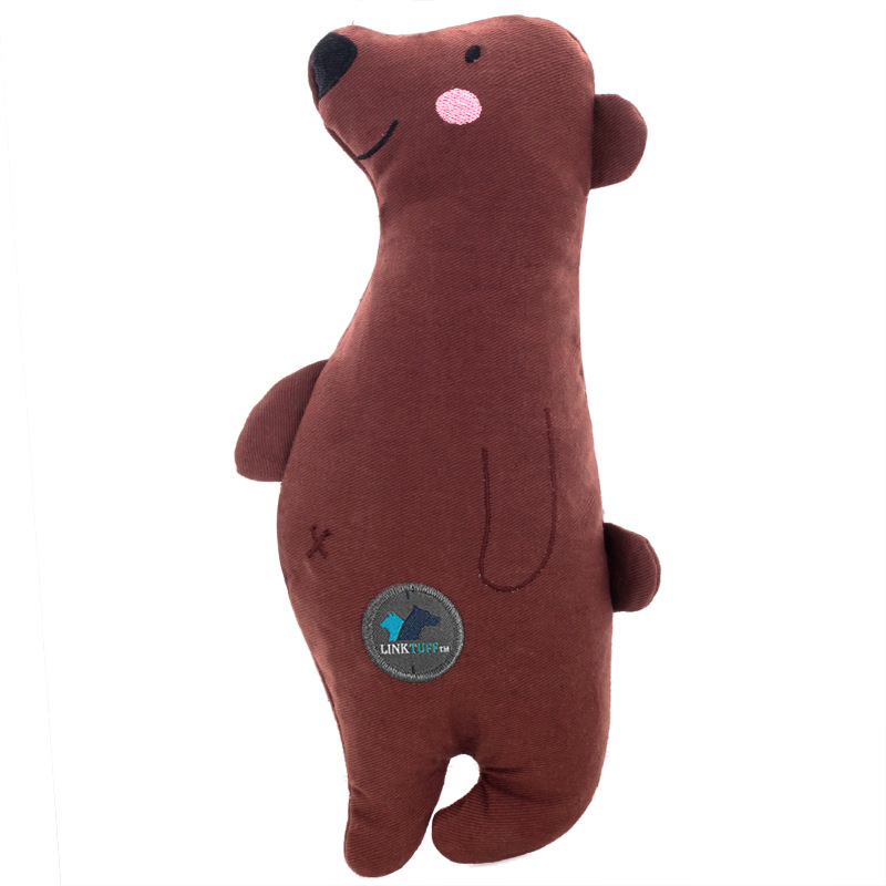 Raraunga Pet Plush Stuffed Cartoon Dog Molar Chew Squeaky Toy