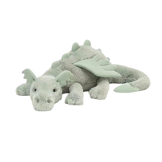 Նոր ժամանումը Download Fluffy Soft Lefted Lying Animal Custom Toy Hillow