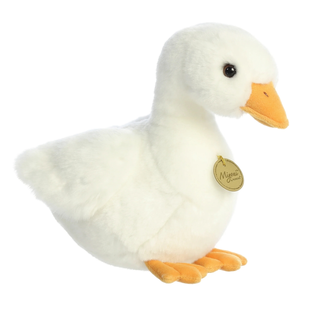 ទា Pekin របស់អាមេរិក Pure White Soft Plush Toy