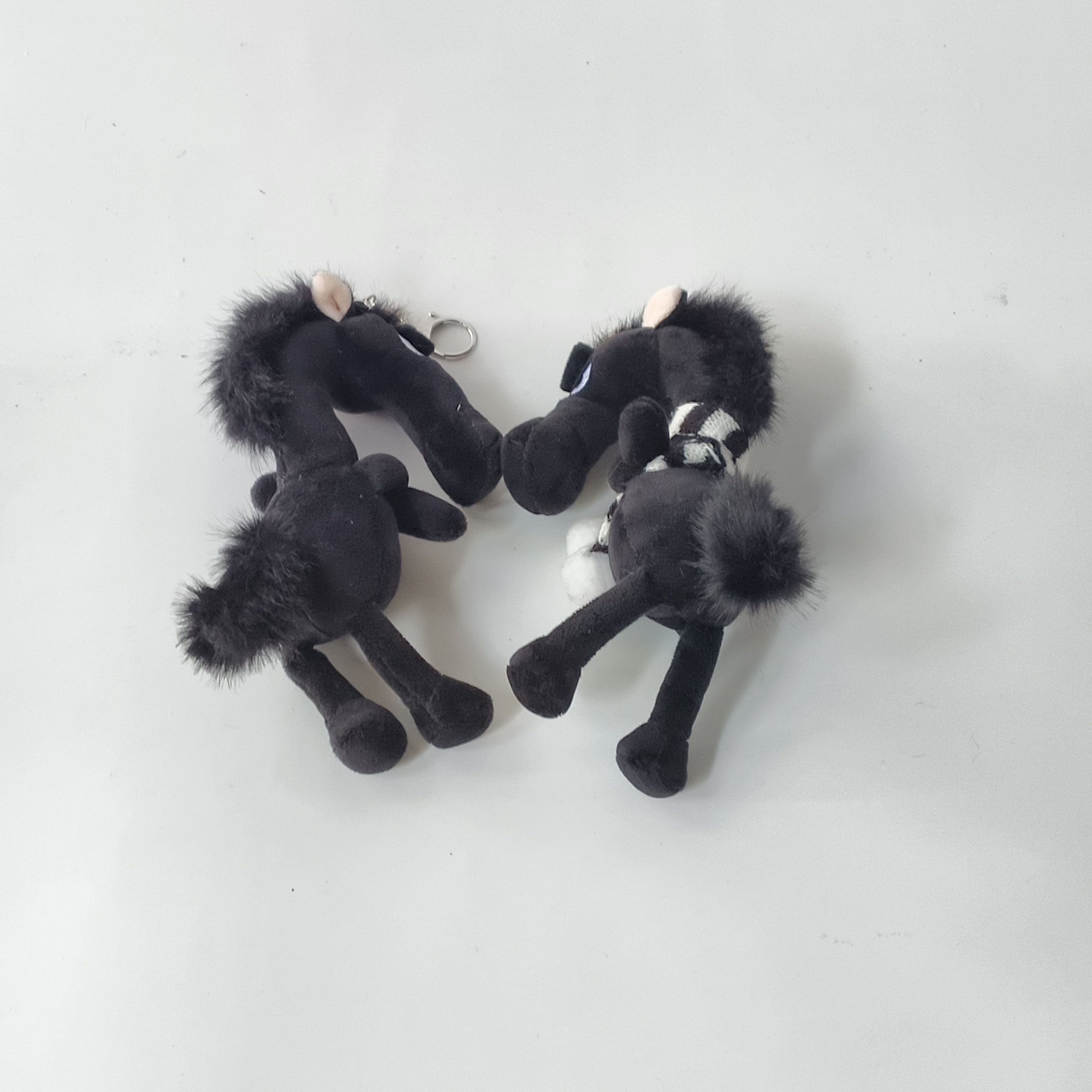 Mwaka wa 2026 Plush Horse Mascot Vinyago vya Minyororo ya Mnyororo laini vya Wanyama Vilivyojaa Jumla