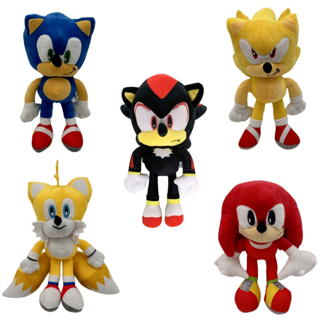 Sonic Plush цуглуулах зөөлөн хүүхэлдэйн кино чихрийн эдлэл чихмэл хүүхэлдэй