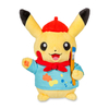 Pokemon Cartoon Yellow Pikachu Γεμισμένο Μαλακό Λούτρινο Παιχνίδι με Διαφορετικά Κοστούμια Δώρο για παιδιά