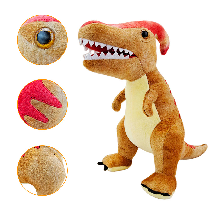 Angry Tyrannosaurus Toy Plush Stuffed Simulated Dinosaur Doll տղայի համար