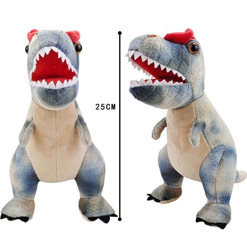 Mapambo ya Kipawa cha Toy ya Dinosauri ya Rangi ya Bluu Iliyojazwa