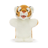 Happy Tiger Plush Soft Animal Stuffed Custom Hand Puppet Baby Toy