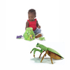 Sauterelle r&eacute;aliste en peluche douce, ensemble d'insectes, cadeau pour enfants, jouets OEM