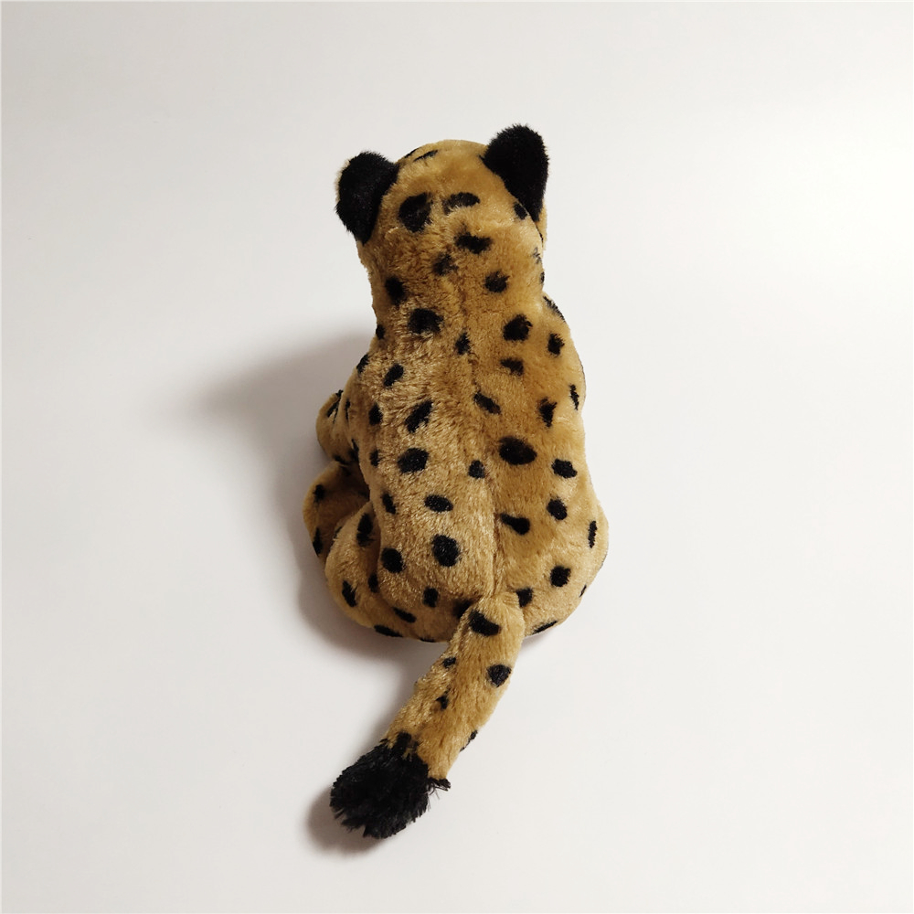 ヒョウリアルなぬいぐるみふわふわソフトぬいぐるみアニメカスタマイズされたおもちゃ