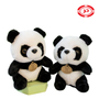Widget Mainan Panda Comel Kartun Sumbat Rantai Kunci Mewah Tersuai