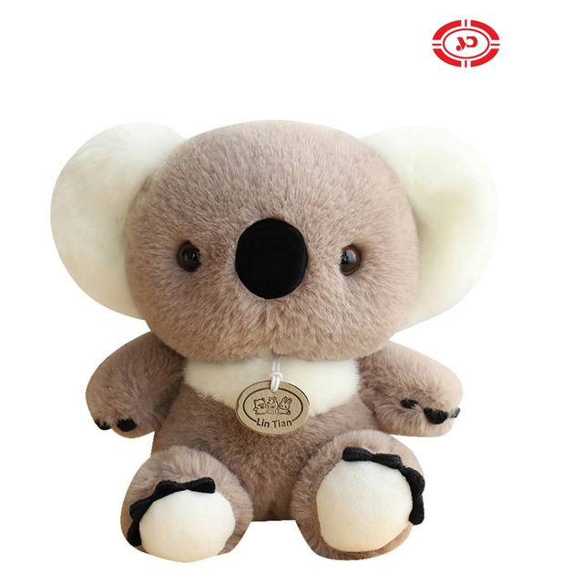 Pasadyang Souvenir Plush Pinalamanan Fluffy Koala Toy Doll Para sa Araw ng Mga Bata