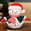 Mfululizo wa Krismasi Plush Mto wa Likizo Uliojaa Katuni ya Sonwman Toy Doll
